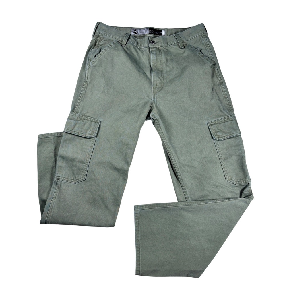 Levi's SilverTab Loose Cargo Jeans Mens 33x32 Olive Green 90s-Style Reissue